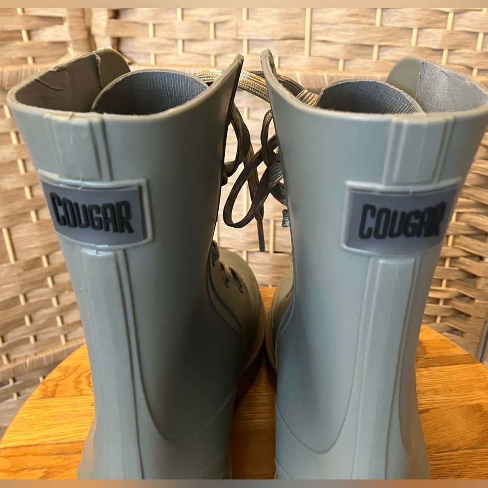 Cougar Madrid Lace-Up Rain Boots - Picture 3 of 7